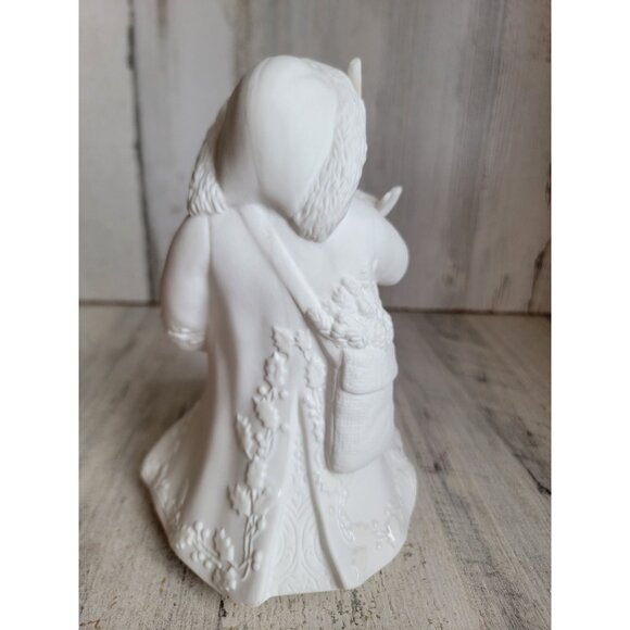 Hallmark heritage white Santa bird staff Xmas figure decor home - Picture 4 of 7